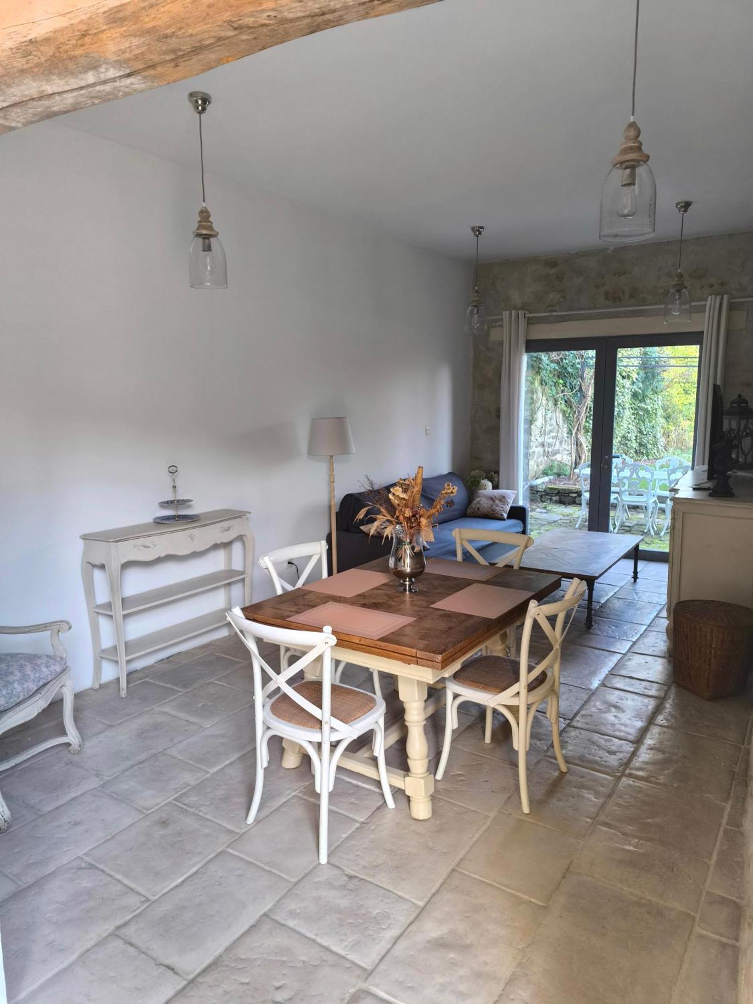 Belle Maison Dans Corps De Ferme - Logement Gabriel Villiers-sous-Grez Luaran gambar